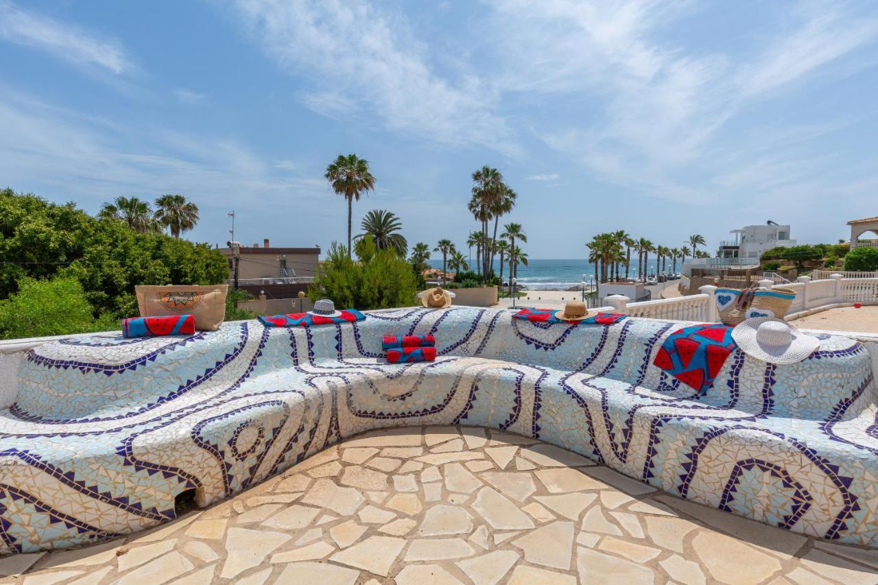 Fidalsa Grand Mediterranean Beachfront Villa Playa Flamenca Esterno foto