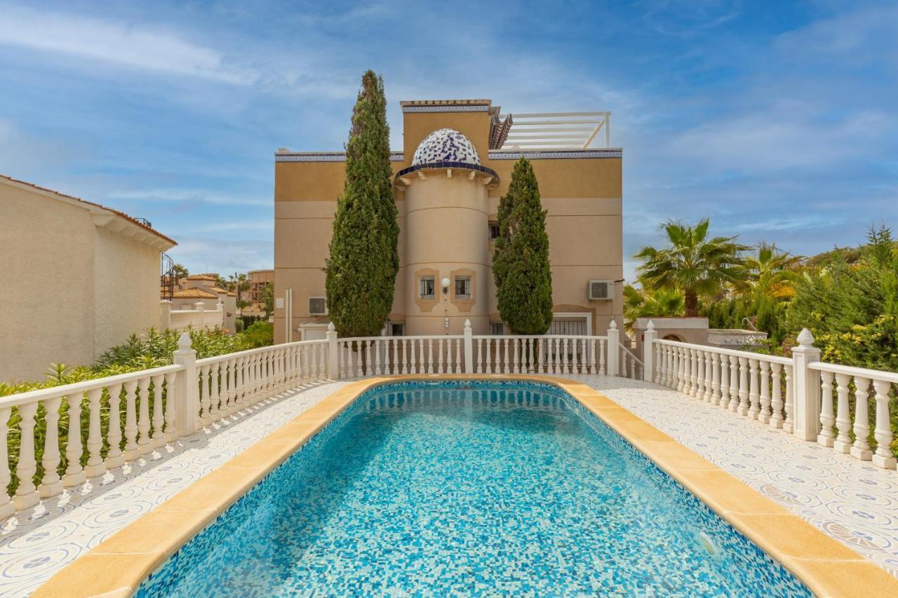 Fidalsa Grand Mediterranean Beachfront Villa Playa Flamenca Esterno foto