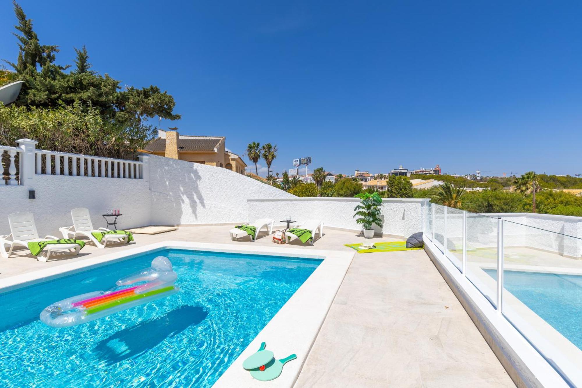 Fidalsa Grand Mediterranean Beachfront Villa Playa Flamenca Esterno foto