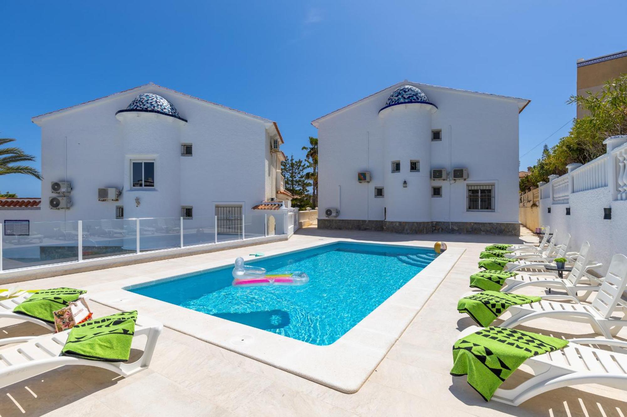 Fidalsa Grand Mediterranean Beachfront Villa Playa Flamenca Esterno foto