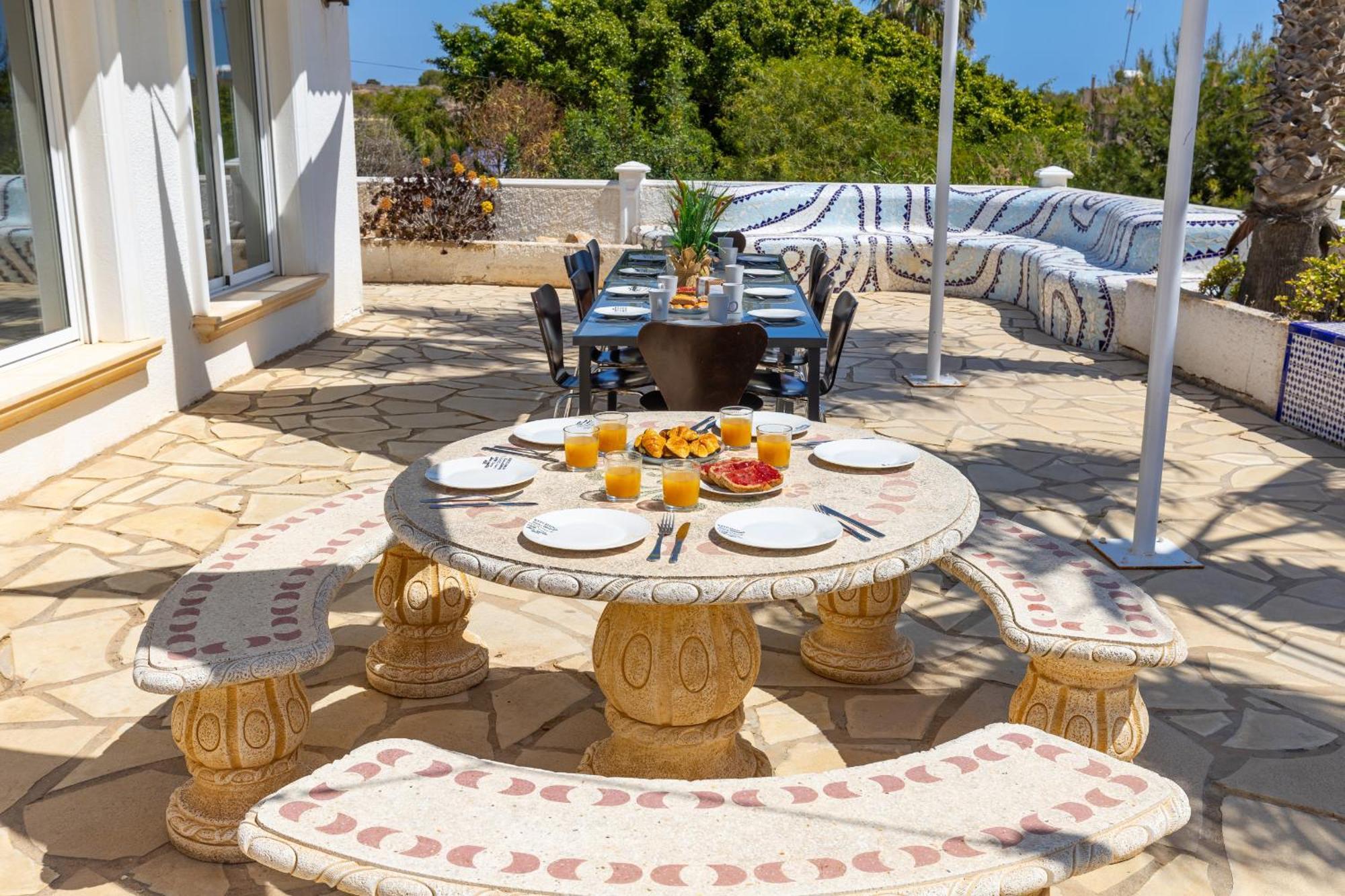 Fidalsa Grand Mediterranean Beachfront Villa Playa Flamenca Esterno foto