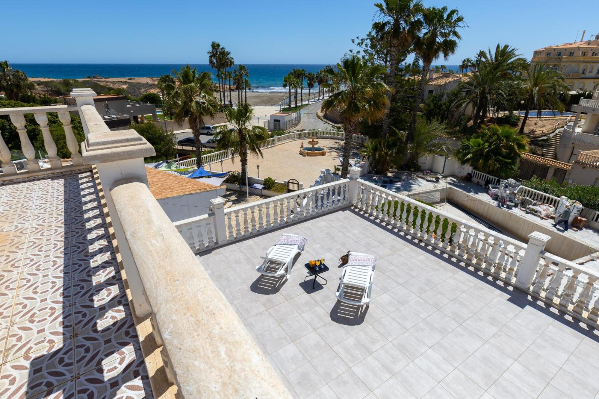 Fidalsa Grand Mediterranean Beachfront Villa Playa Flamenca Esterno foto