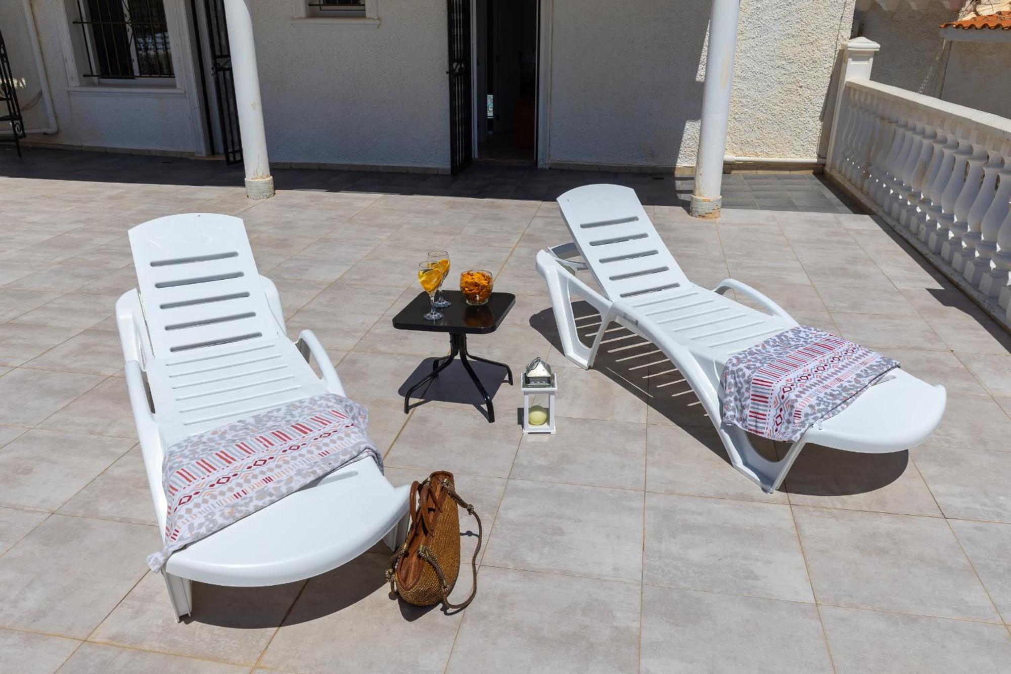 Fidalsa Grand Mediterranean Beachfront Villa Playa Flamenca Esterno foto